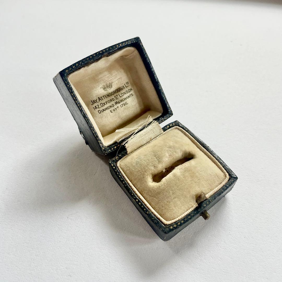 アンティークリングケース　英国ロンドン老舗ジュエラー