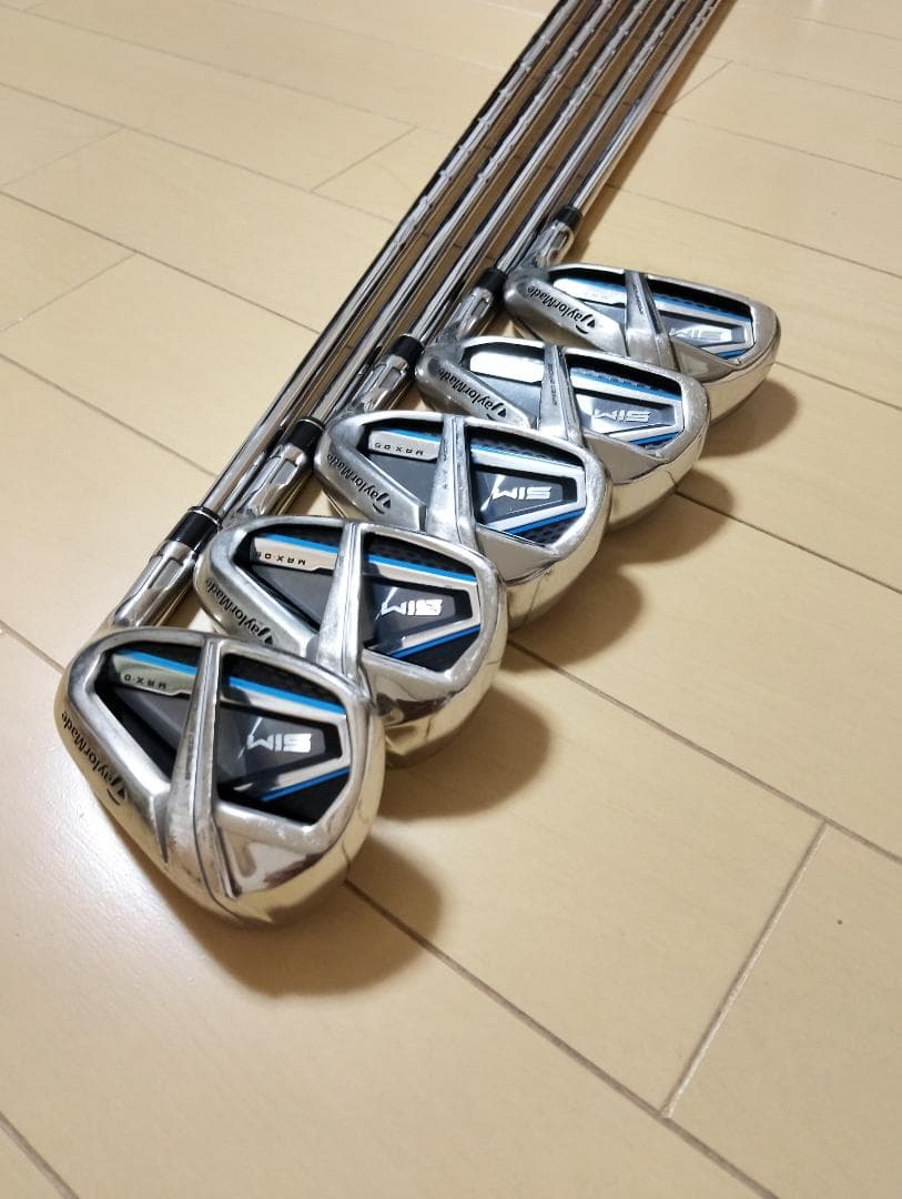 TaylorMade SIM MAX OS アイアン 5本セット