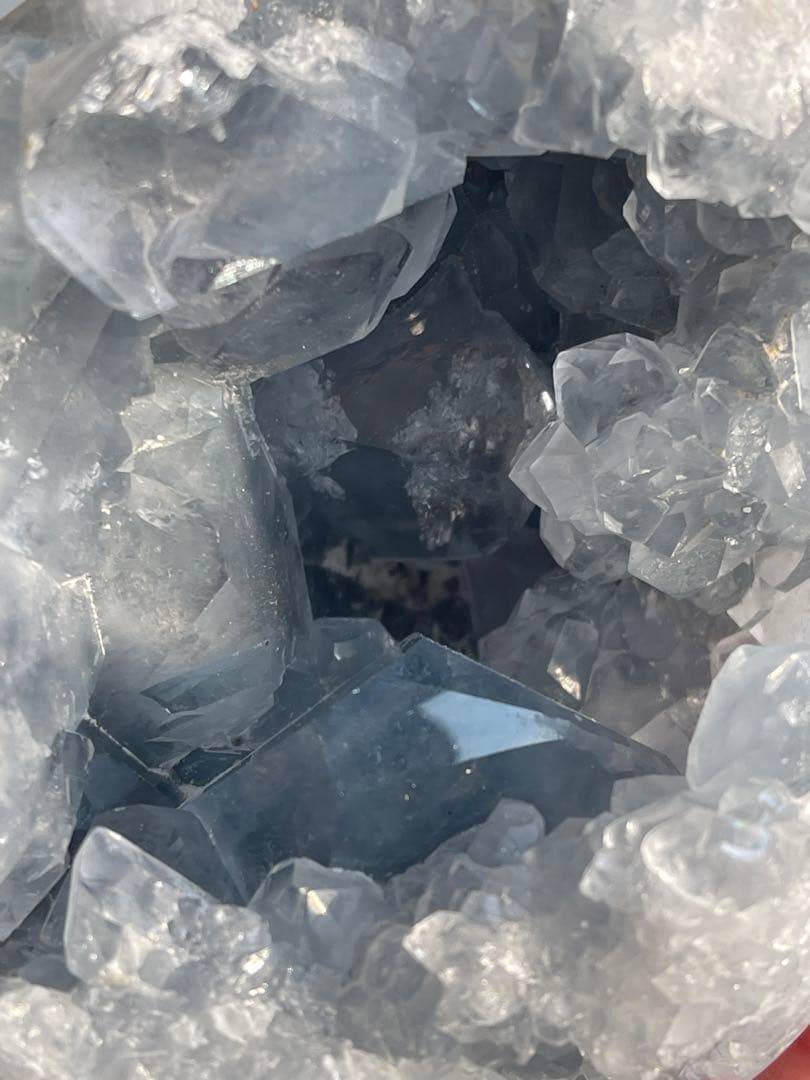 大粒結晶✨たまご型 セレスタイト♡天青石