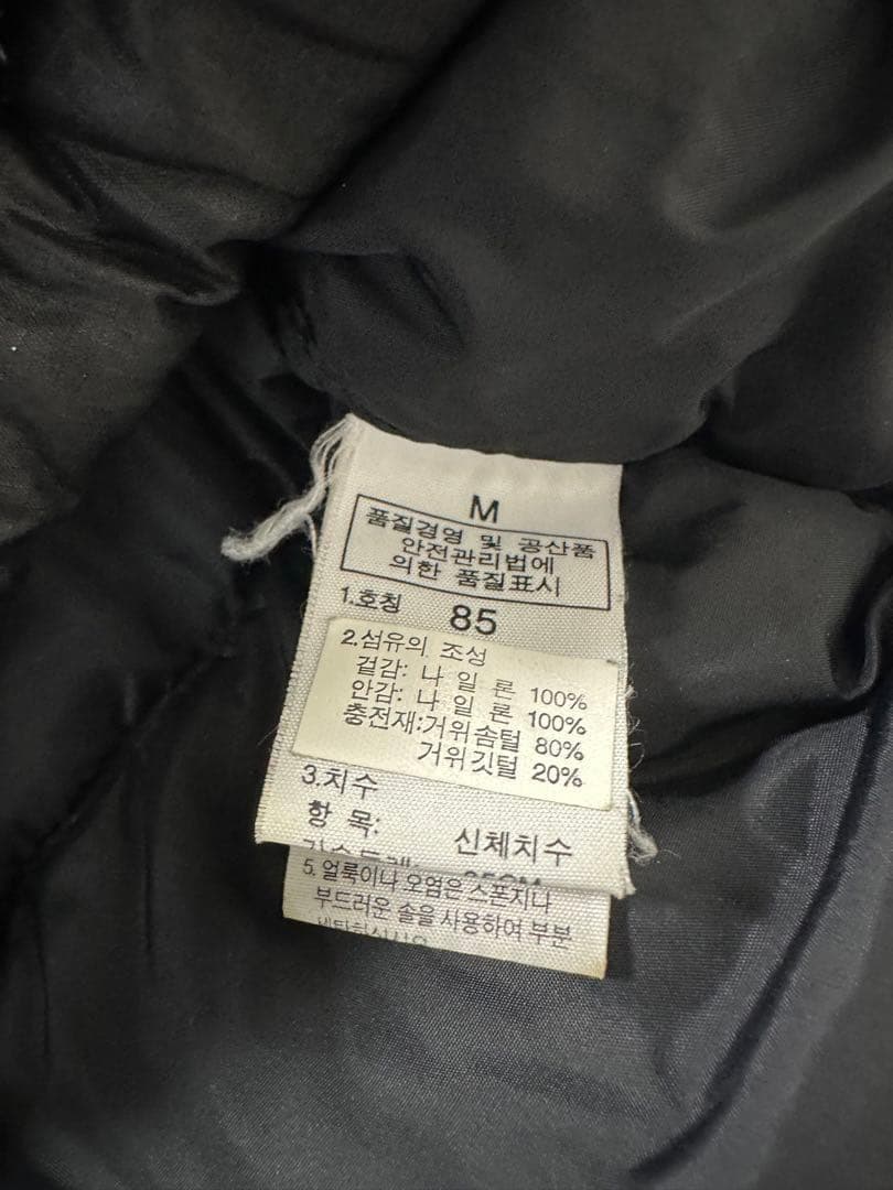 THE NORTH FACE ヌプシ ダウンジャケット ノースフェイス　ブラック