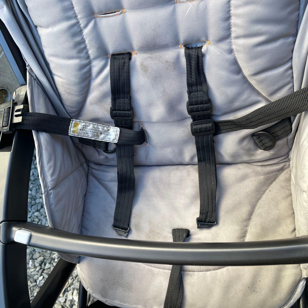 KATOJI Joieエヴァライトデュオ　グレーフランネル　ベビーカー 2人用