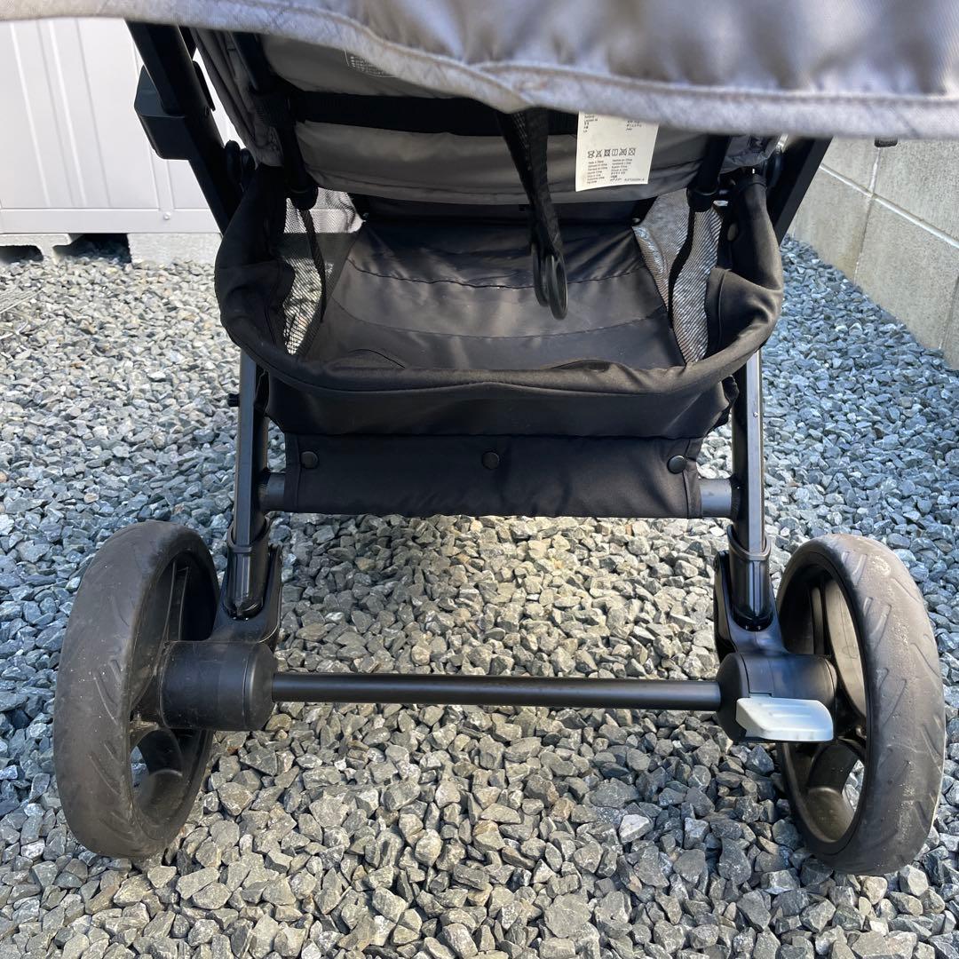 KATOJI Joieエヴァライトデュオ　グレーフランネル　ベビーカー 2人用