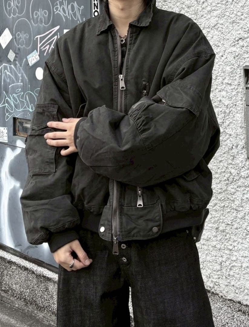 即日発送 【youll】vintage wash MA-1 (2color)