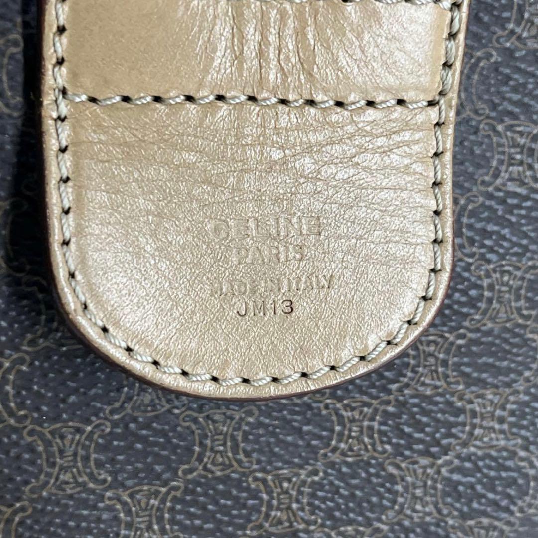 当時物　オールド　セリーヌ　ボストンバッグ　マカダム柄　トリオンフ　旅行　y2k