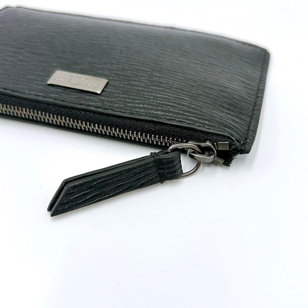 新品同様 ＊ フェラガモ レザー フラグメントケース 小銭 キーケース ブラック