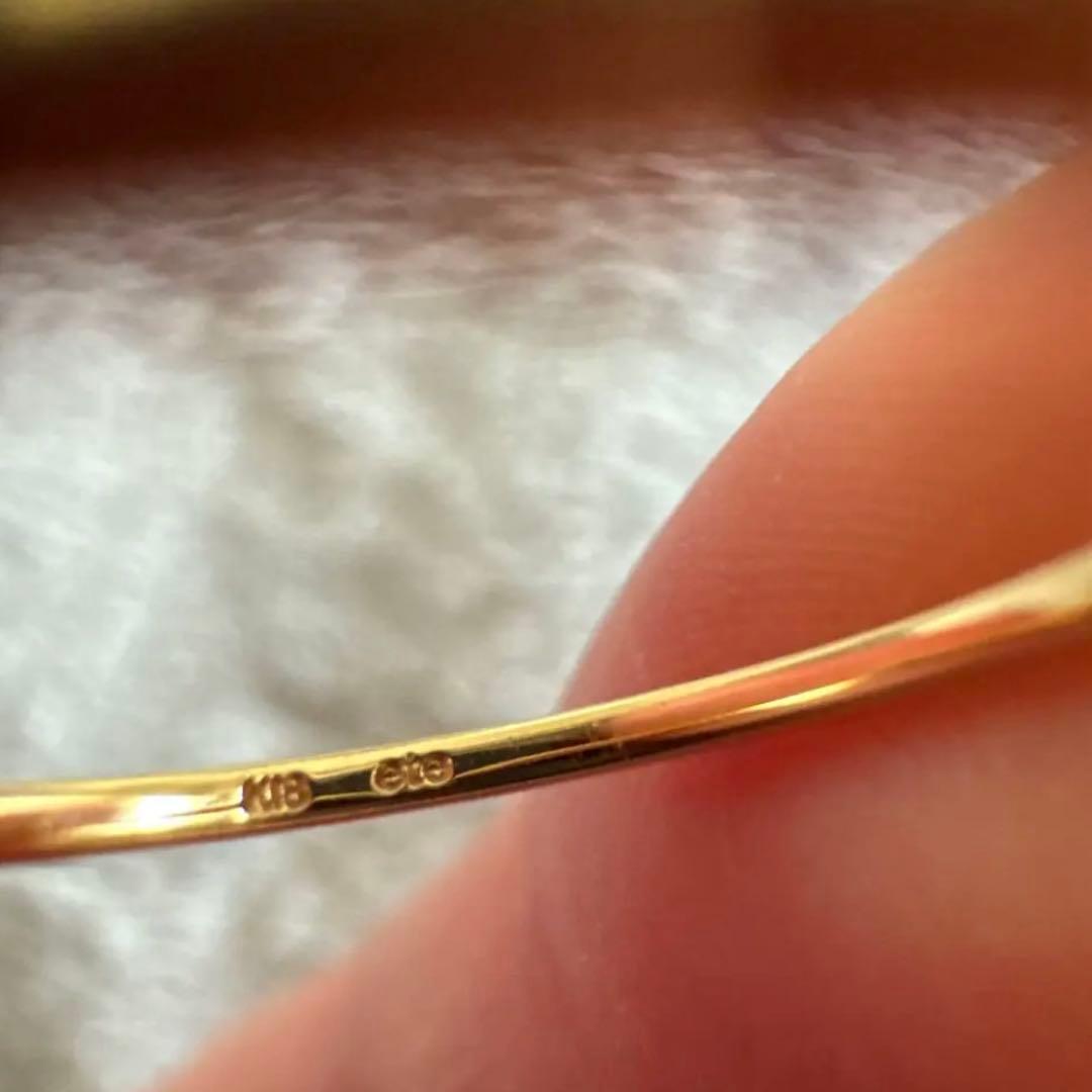 k18 リング　イエローゴールド