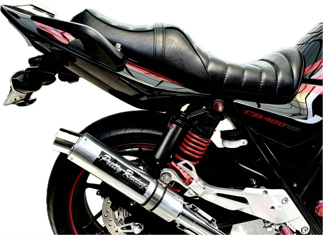 ビンテージ調レザータックロールシート ホンダ CB400SF NC39〜NC42