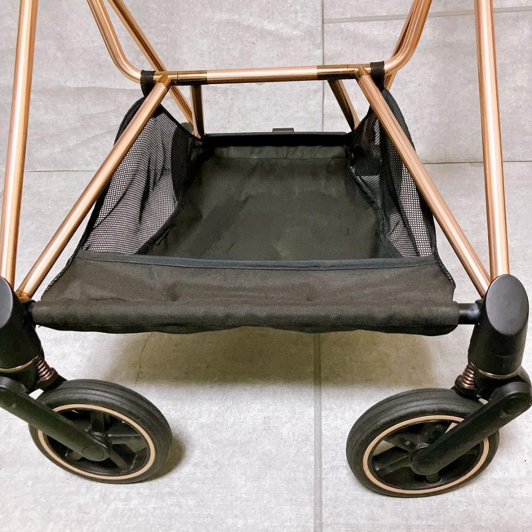 cybex mios ベビーカー ローズゴールドフレーム A型 両対面式 良品