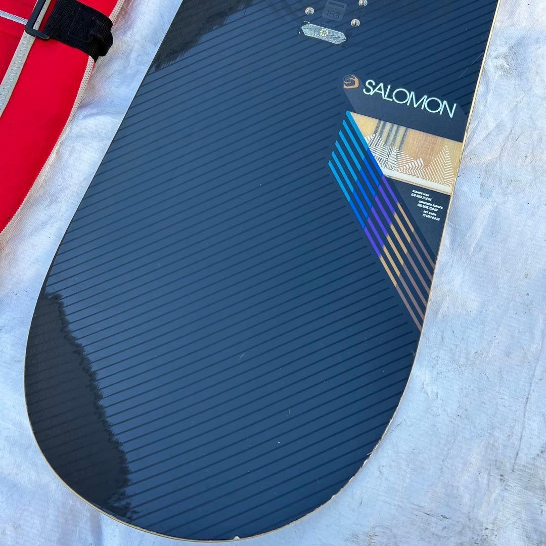 Salomon スノーボード サイト　SPCL2 幾何学模様 ケース付き