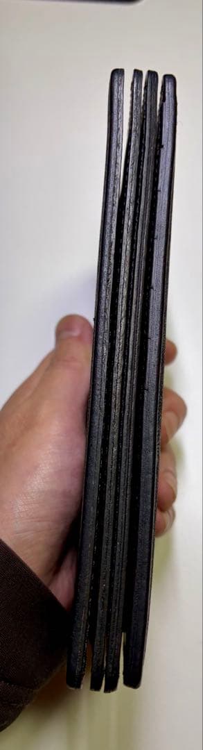 funny エレファント　ファニー　象革　ゾウ革　長財布　ロングウォレット