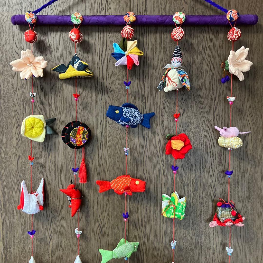 101 新作　鯉のぼり壁掛け吊るし飾り初節句五月飾り下げもん