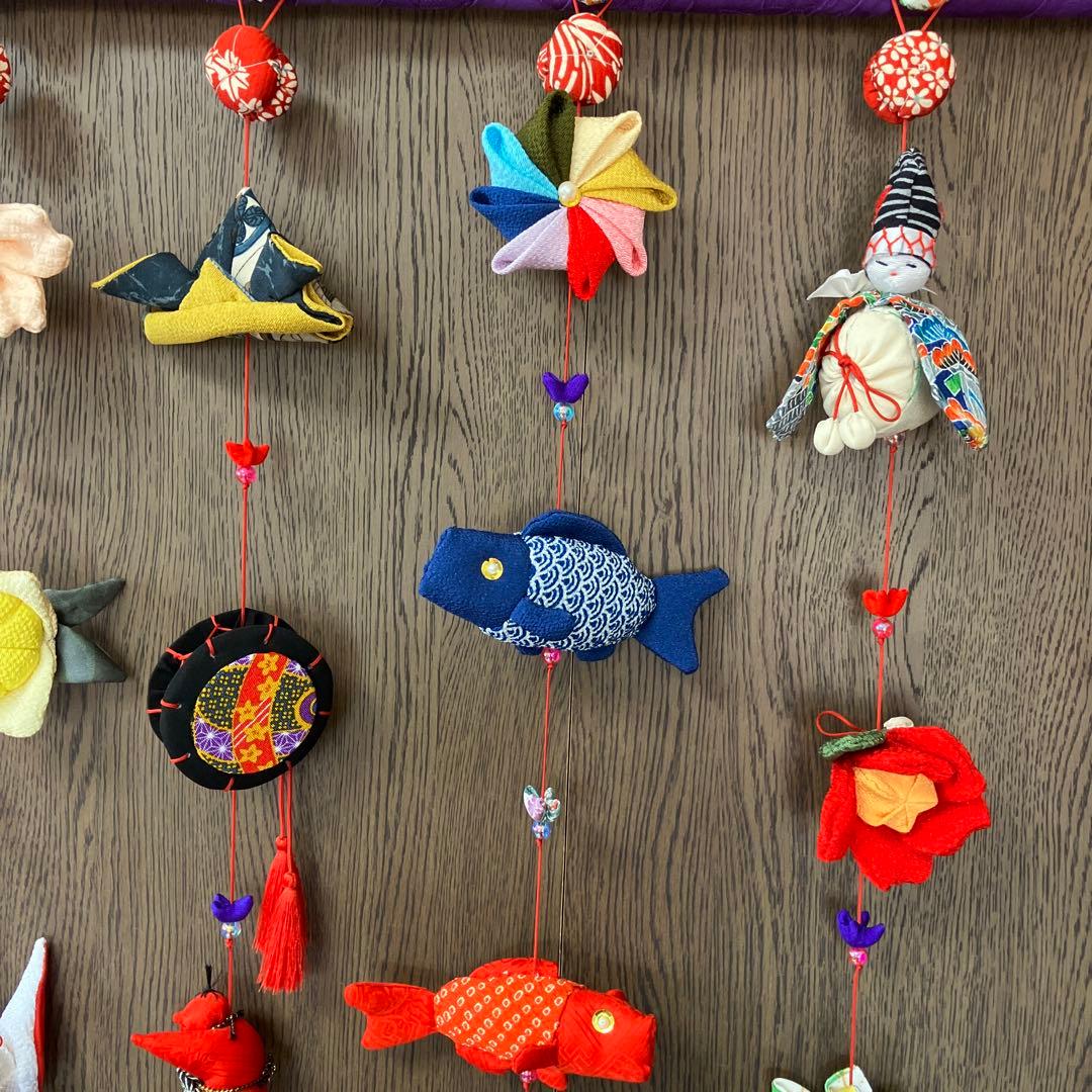 101 新作　鯉のぼり壁掛け吊るし飾り初節句五月飾り下げもん