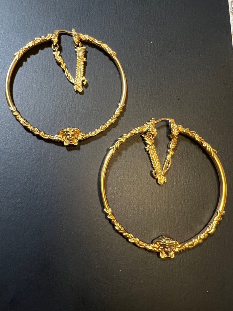 Versace ピアス　リング