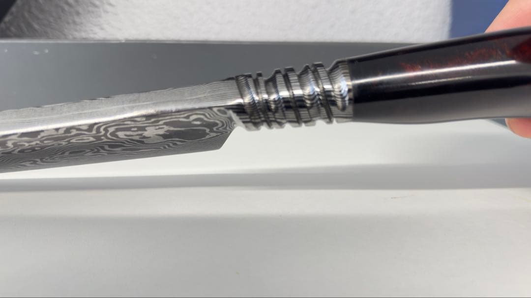 ダマスカス鋼 三徳包丁 30cm