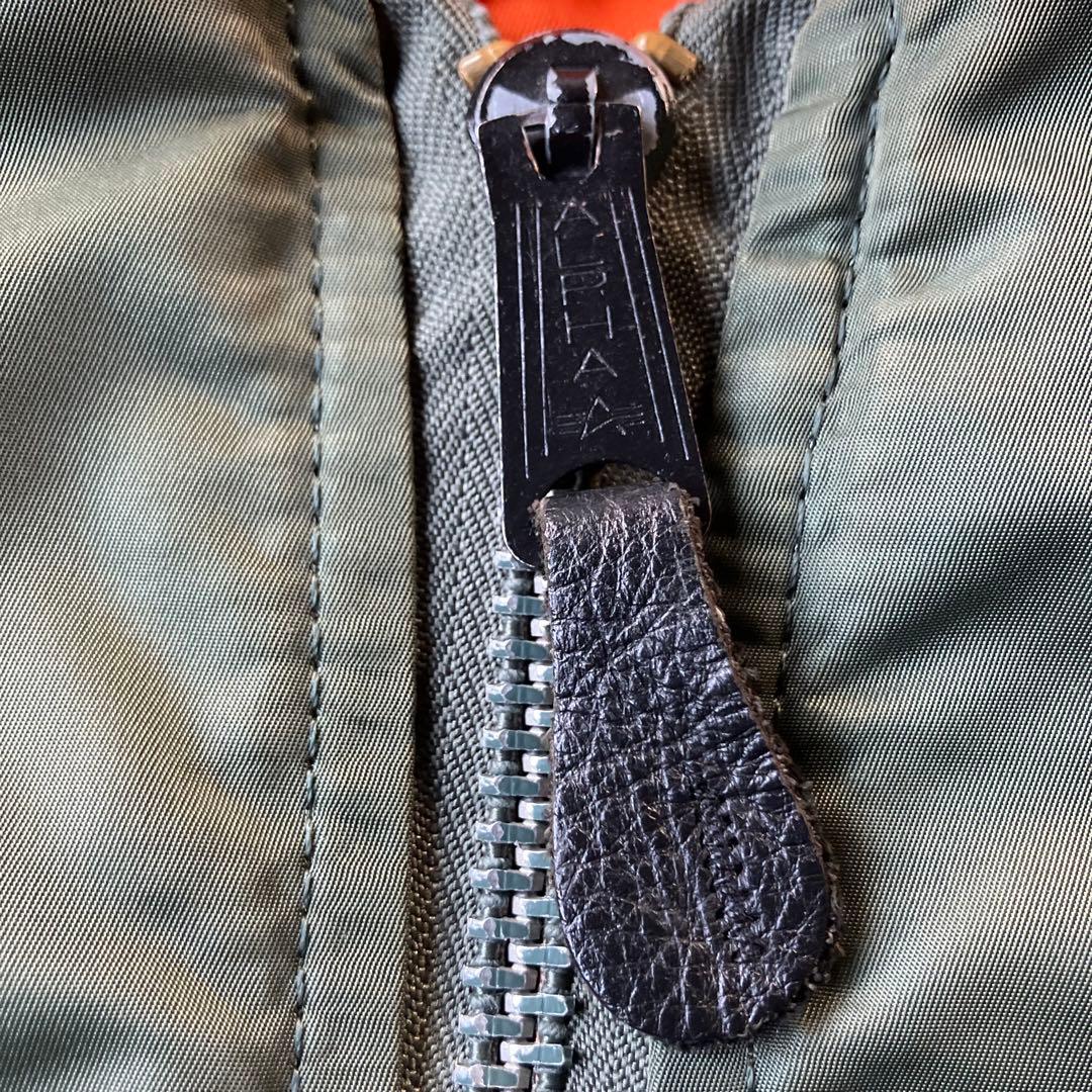 ALPHA INDUSTRIES MA-1 カーキ USA製 90s