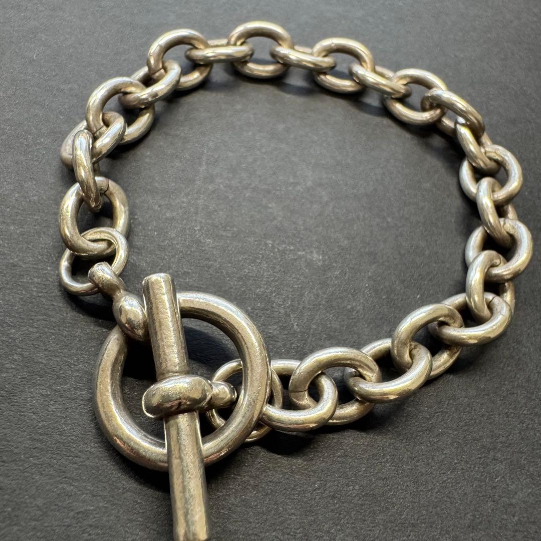 【メキシコ製 silver925】マンテルチェーンブレスレット