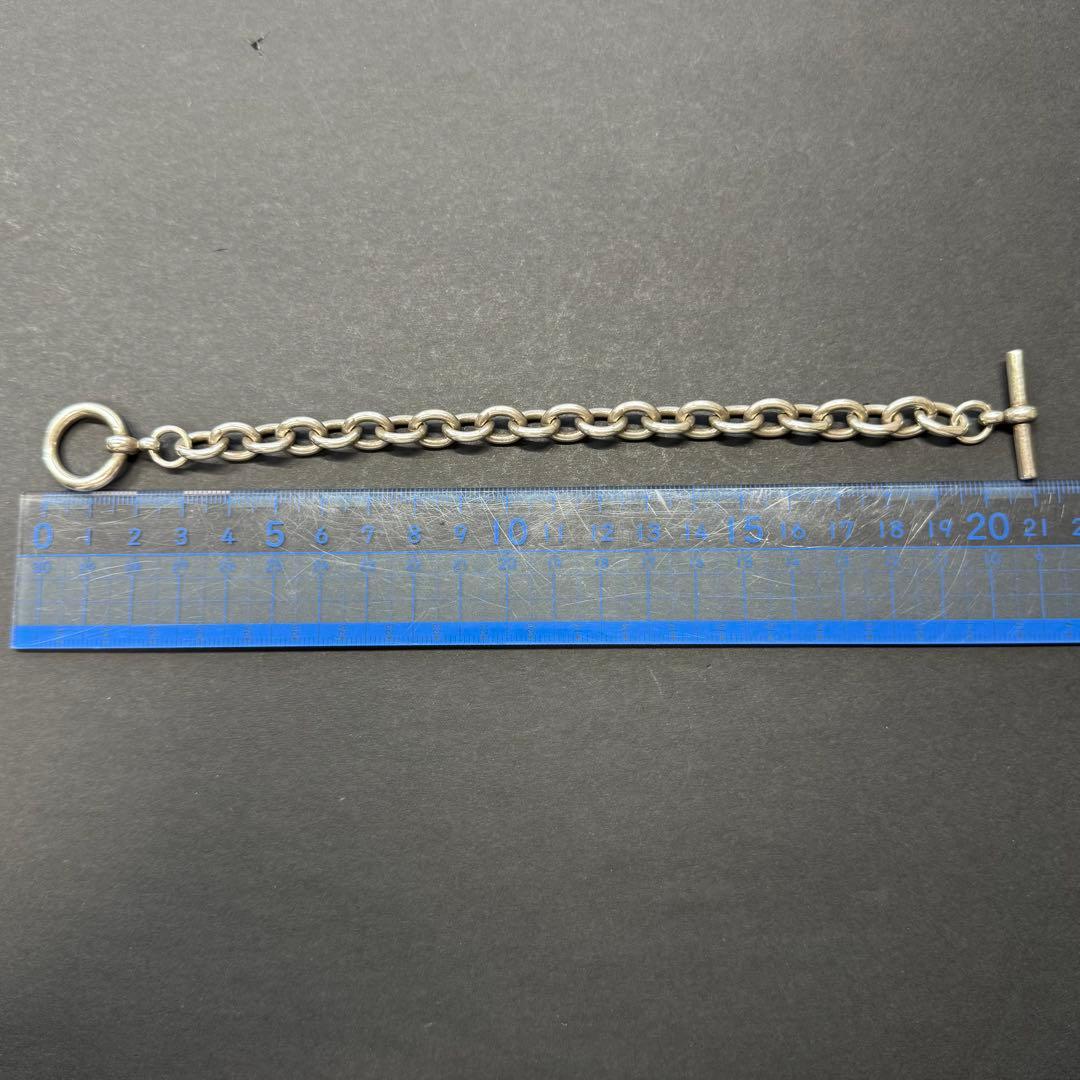 【メキシコ製 silver925】マンテルチェーンブレスレット