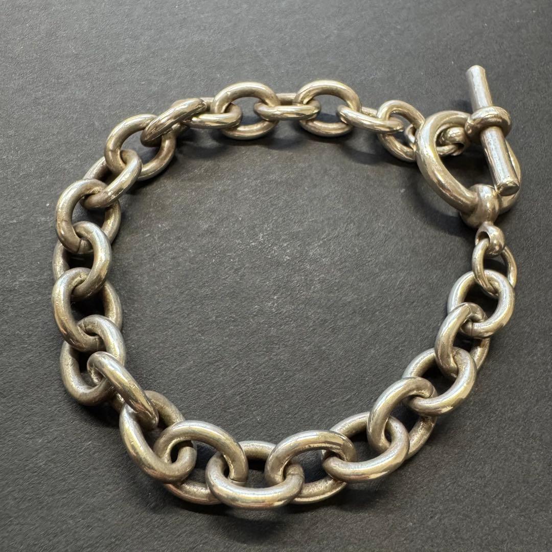 【メキシコ製 silver925】マンテルチェーンブレスレット