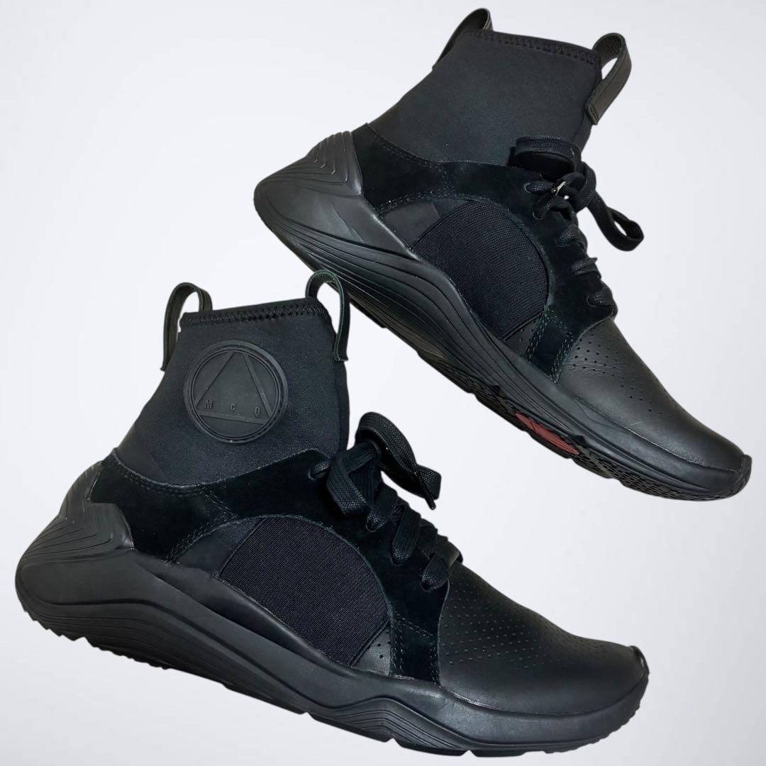 【美品】McQ アレキサンダーマックイーン ハイカットスニーカー テック 42