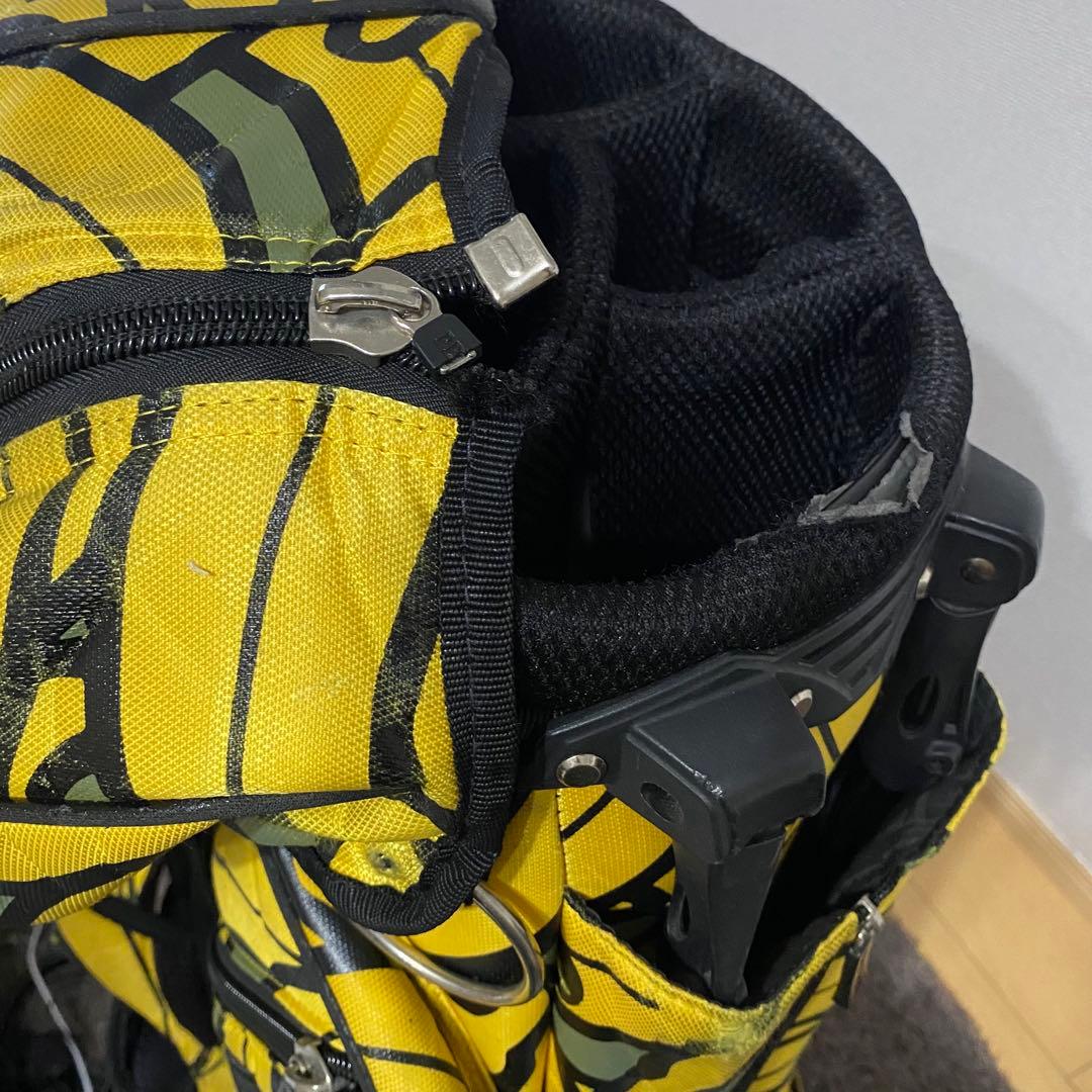 値下不可 レア 限定 パーリーゲイツ スタンド キャディバッグ バナナ柄