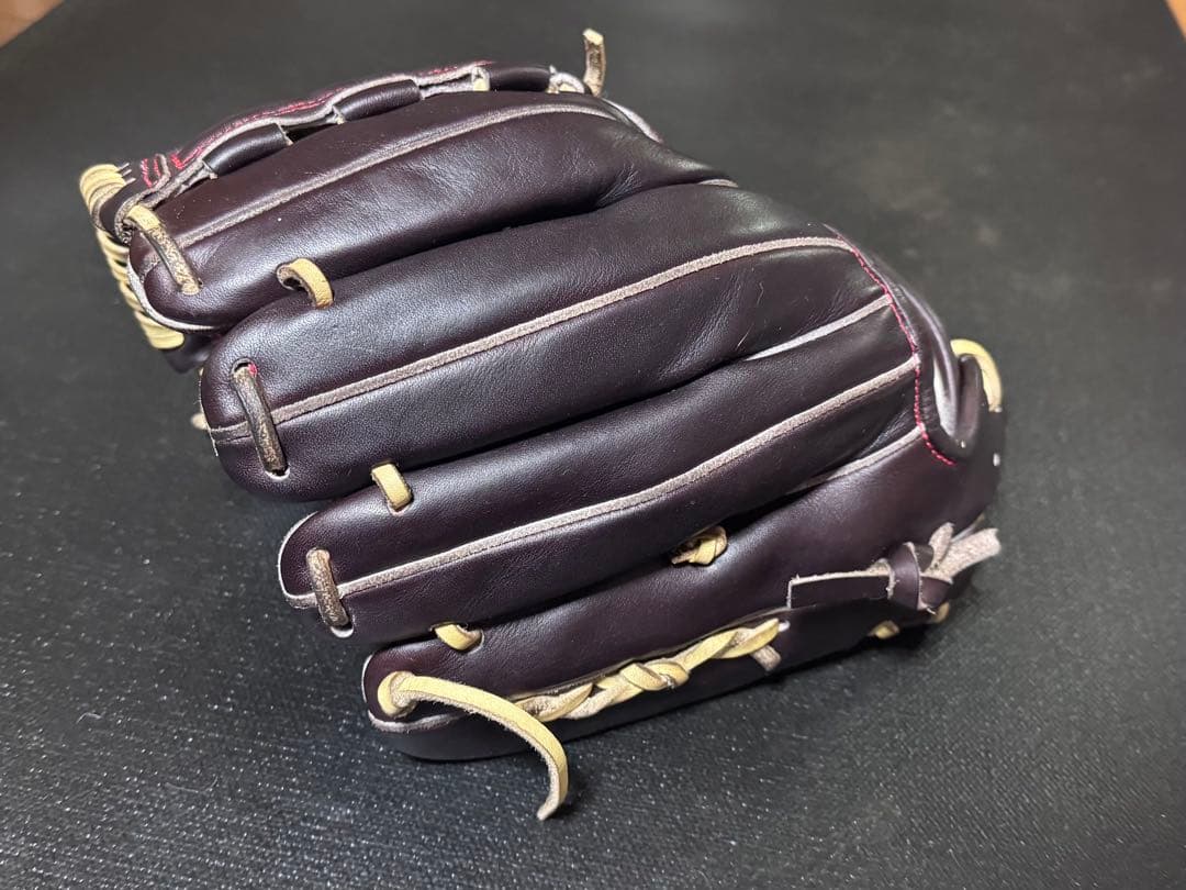 美品　久保田スラッガー 硬式用グローブ 内野