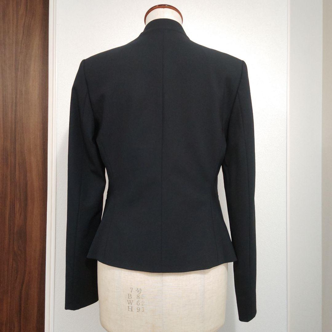 美品✨『Theory』セオリー ノーカラー パンツ セットアップ スーツ L ４