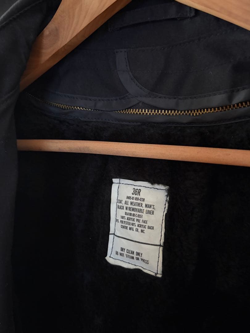 US NAVY 米軍 実物 コート 36R アメリカ軍 ビンテージ USA製