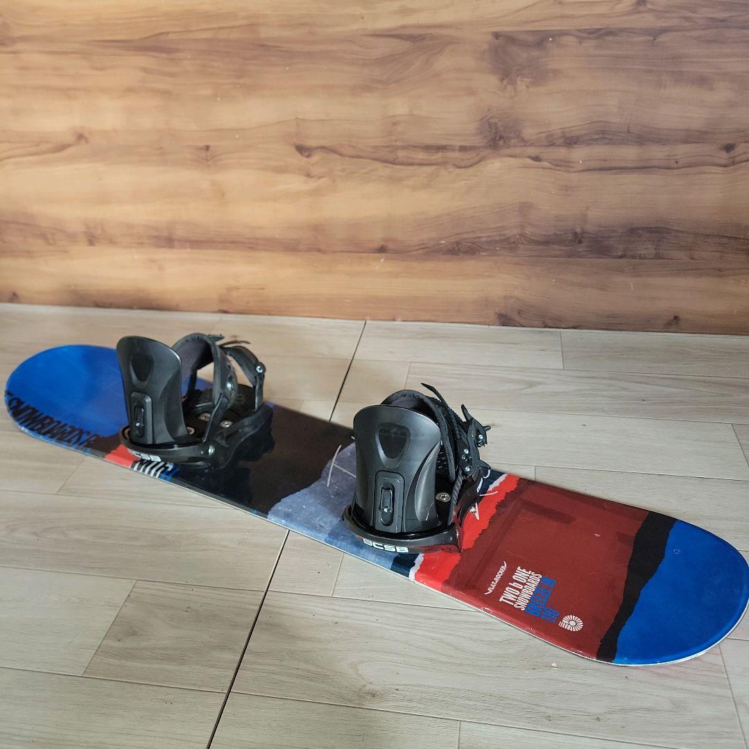 TWO B ONE 110cm スノーボードセット キッズ用 ジュニア用