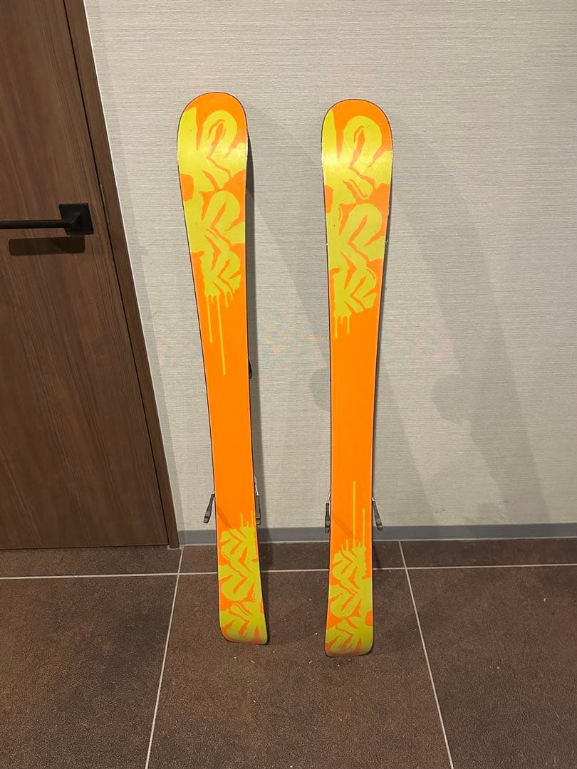 K2 フリースキー　119cmスキー ビンディング付き