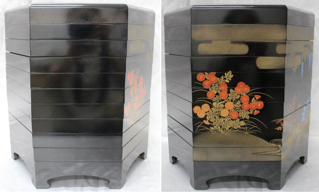 フランクリン画廊 徳川黎明會監修 源氏物語貝合せ 約10cm 貝絵皿 54枚揃