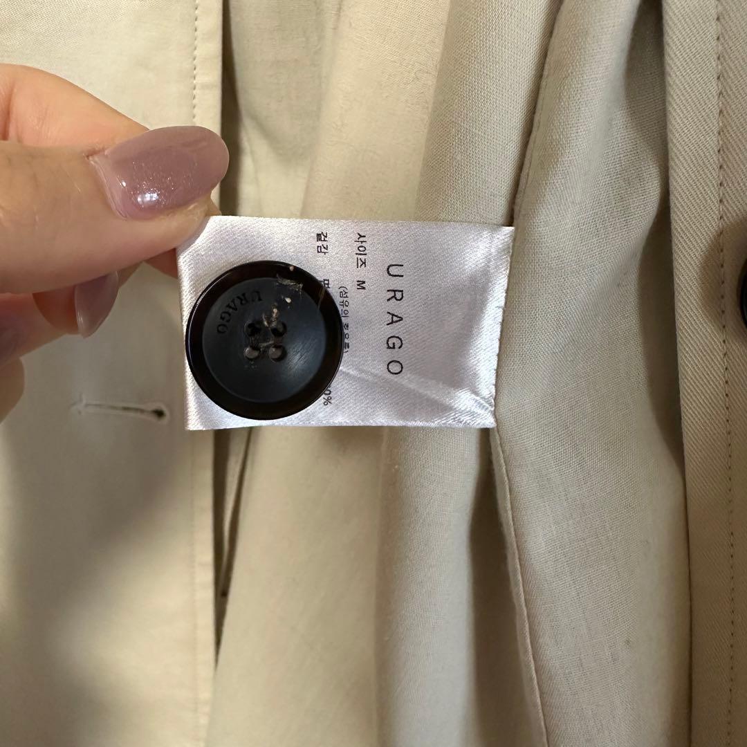 URAGO ウラゴ　マックハーフトレンチコート