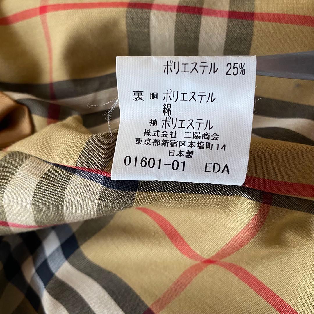 バーバリーロンドン / ステンカラーコート ベージュ　ノバチェック