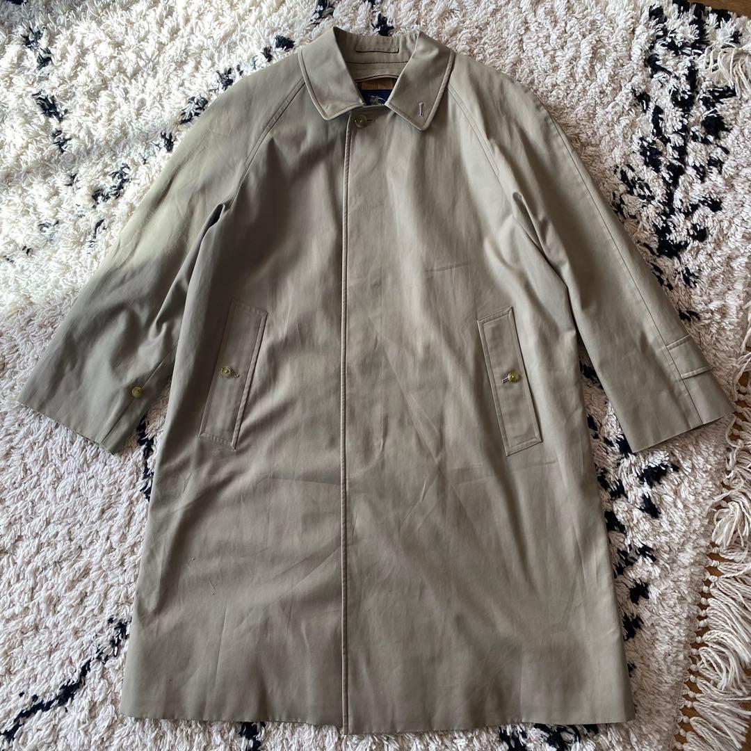 バーバリーロンドン / ステンカラーコート ベージュ　ノバチェック