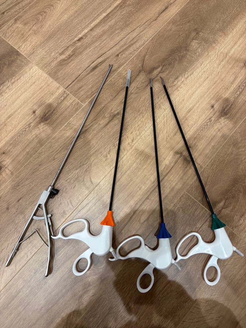 腹腔鏡ラパロ 練習用4本セット　練習台つき