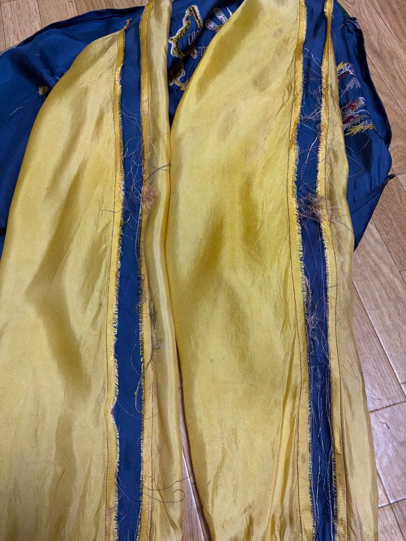 50s スカジャン スーベニア ヴィンテージ 古着 サンフェード 鬼フェード