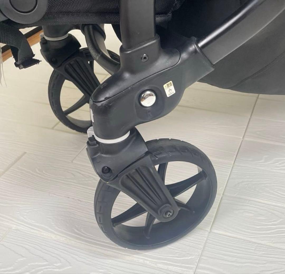 ベビージョガー　シティセレクト　２人用　折りたたみ　ベビーカー　ブラック