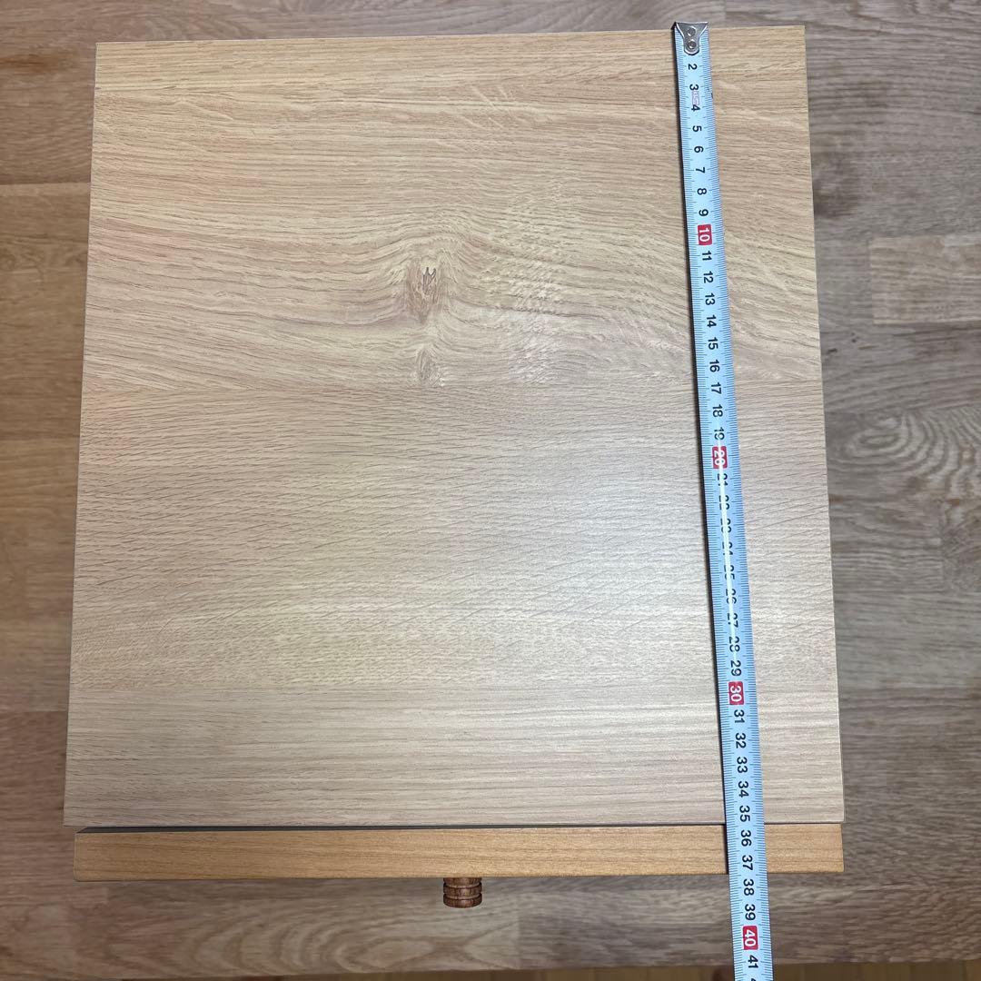 マルヨシ民芸家具　天然木　引き出しボックス　卓上収納 引き出し収納 三段