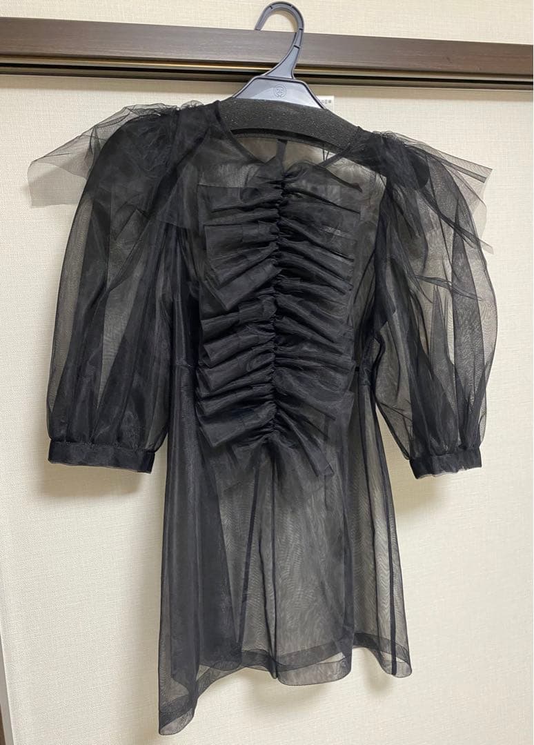 【新品タグ付き】keina rita ケイナリタ　ブラックスワンブラウス