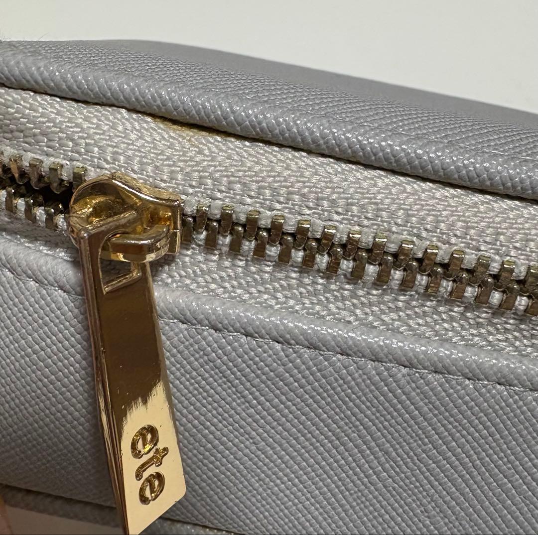 ete ピンクゴールド　ビジューピアス(両耳用)