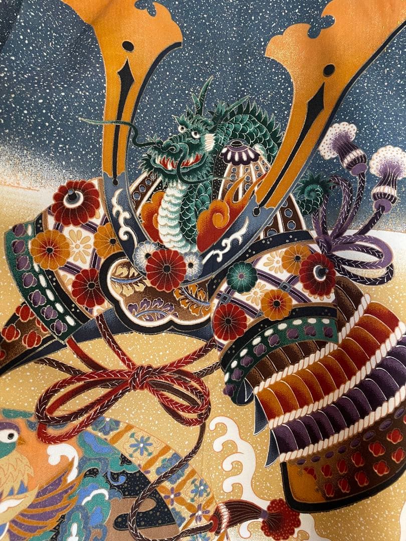 七五三　袴　5歳　男の子　一式　フルセット　ゴールド