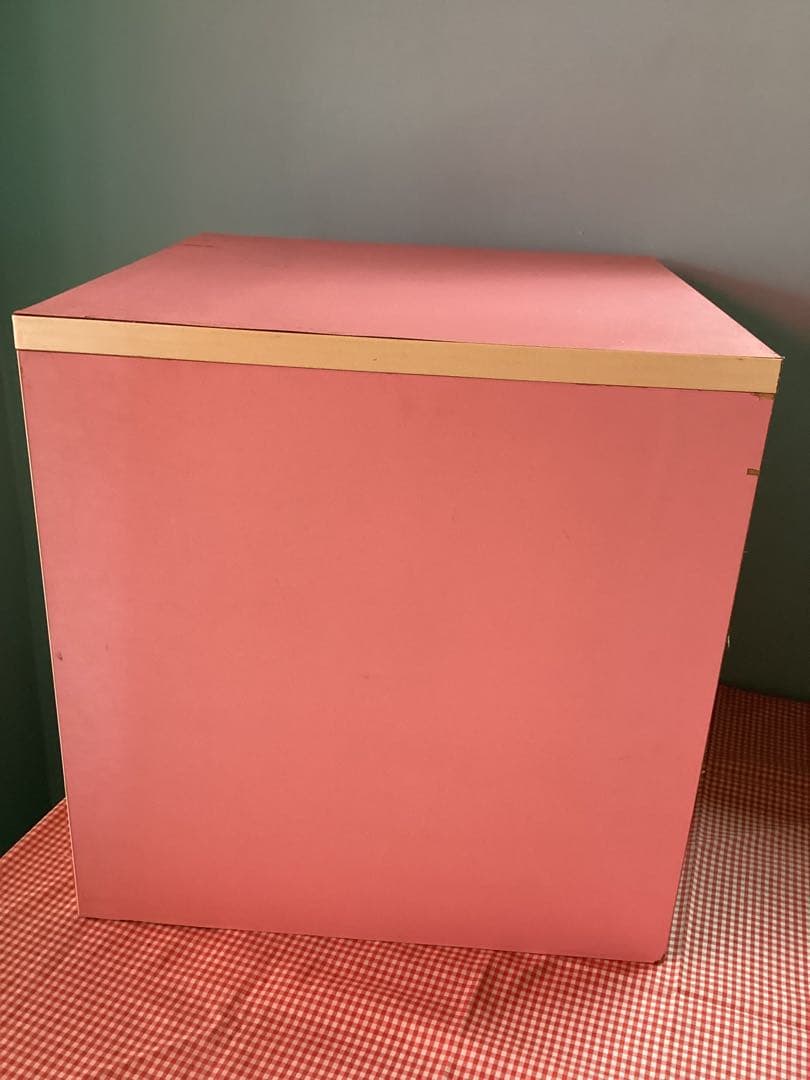 サンリオくろがねキキララ三段ミニチェスト1976年昭和レトロピンク