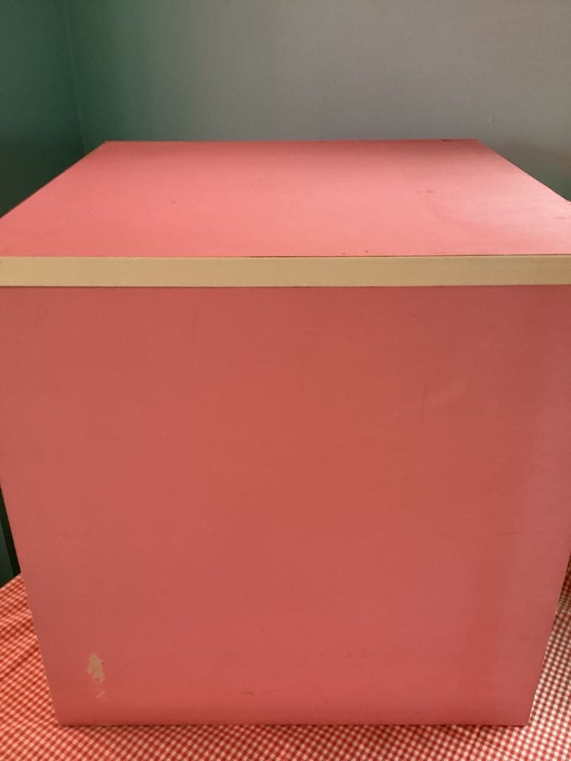 サンリオくろがねキキララ三段ミニチェスト1976年昭和レトロピンク