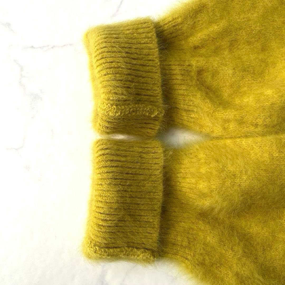 Jines フォックスカシミヤハイネックバックスリットニット 定価20,900円