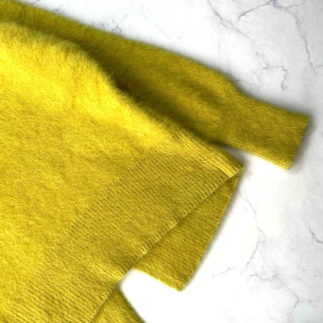 Jines フォックスカシミヤハイネックバックスリットニット 定価20,900円