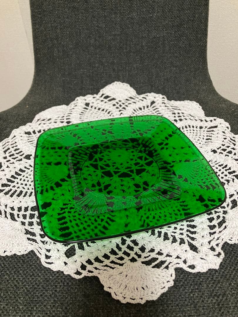 アンカーホッキング グリーン プレート 6枚セット