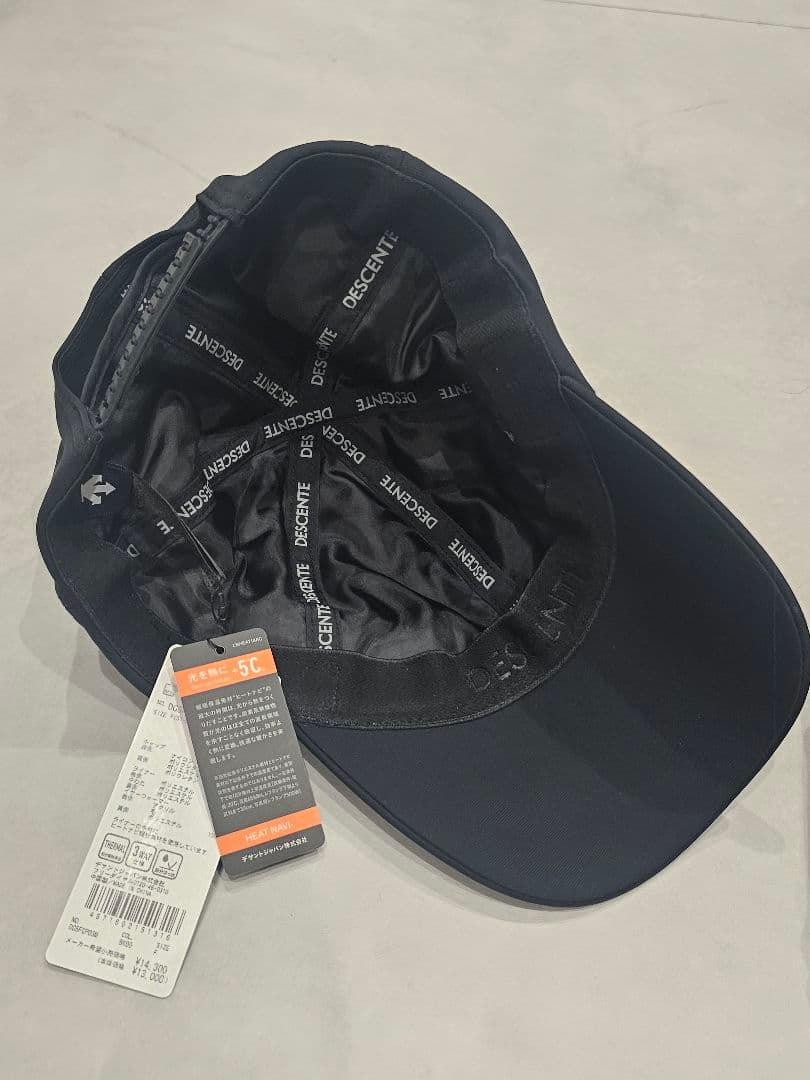 DESCENTE GOLF 秋、冬キャップ