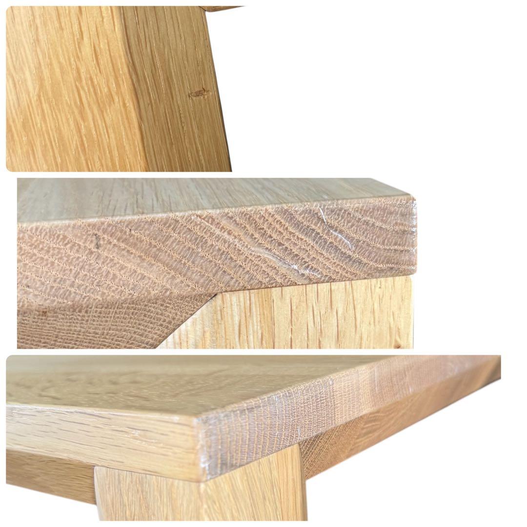 HR777 【美品】カリモク　オーク材　DT8411 E209 正方形