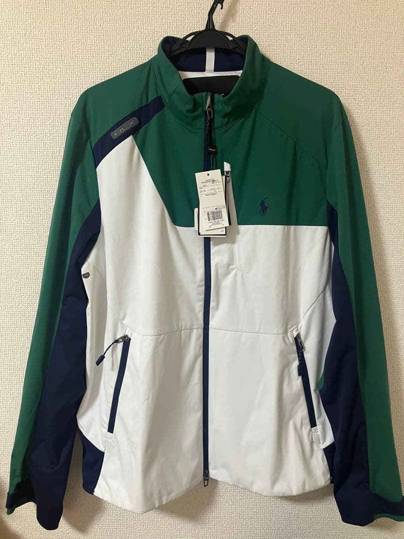 RLX ラルフローレン ゴルフ カラーブロック パッカブル ジャケット M 上着