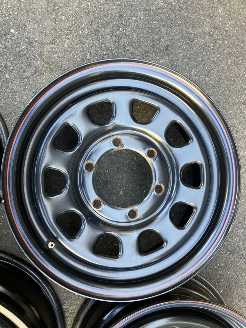 デイトナ BLACK15インチ スチールホイール４本セット