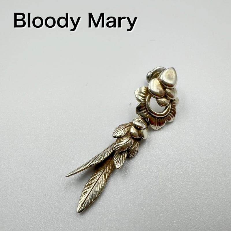 Bloody Mary ピアス シーフォール シルバー フェザー